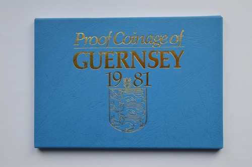 Guernsey 1981 proof set - proof, coin