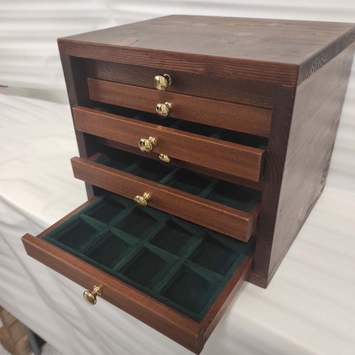 Coin cabinet kubo drawers - coin,