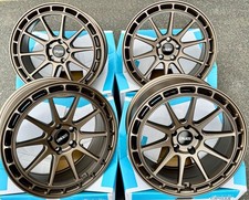 Alloy Wheels 18" Cyclone For Citroen C5 C6 C8 Peugeot Rcz 5x108 Bronze