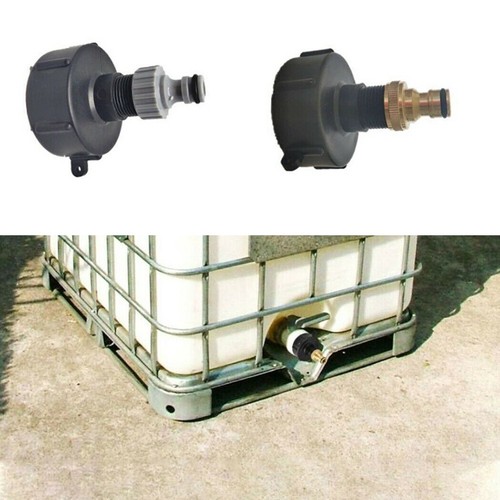Brass and plastic connector - plastic,
