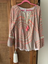 BNWOT LADIES LOVELY KAFTAN STYLE BLOUSE - Fits Up To 14