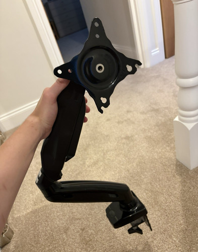 Single monitor desk - clamp, arm