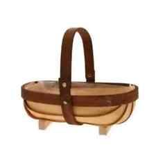 Trug Basket Prestwick Two Tone with folding handle Flower Gift Hamper Display