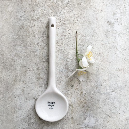 Porcelain spoon tea - spoon, with