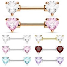 Nipple bar heart - nipple,