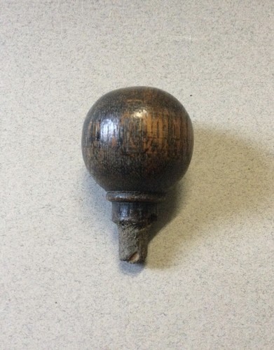 Antique wooden finial - finial, /top