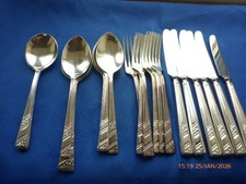 23 p/c Viners Silver Plated
