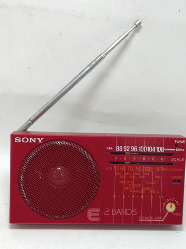 Vintage sony icf portable - sony,