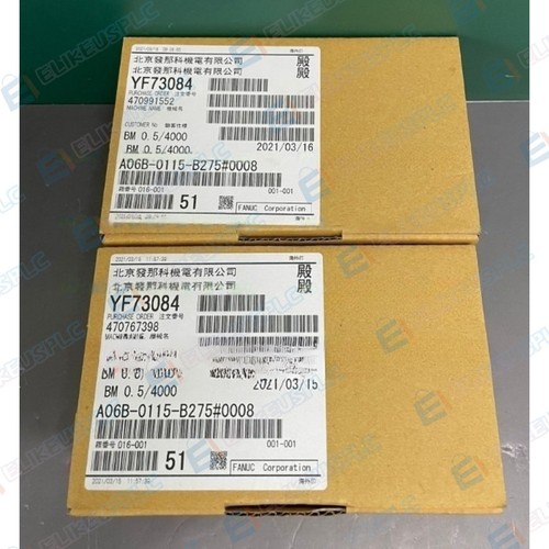 A06b0115b275 0008 new fanuc - a06b0115b275,