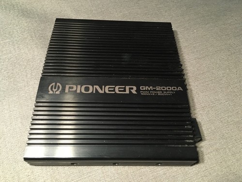 1980 pioneer 2000a - 1980's, gm-2000a