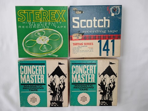 Vtg reel - tapes, 4