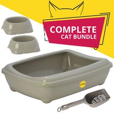 Jumbo Cat Litter Tray or Set