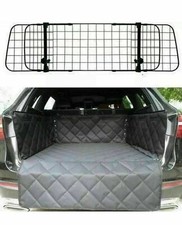 FOR RANGE ROVER SPORT ALL YEARS -Mesh Dog Pet Guard Barrier & Quilted Boot Liner