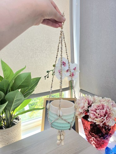 Vintage seashell hanging - seashell,