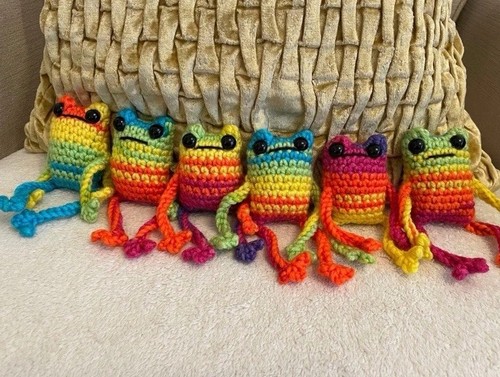 Handmade cuddly rainbow - handmade,