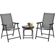 3PCS Outdoor Bistro Set w/