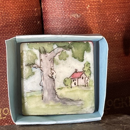 Artist original penny tile - original,