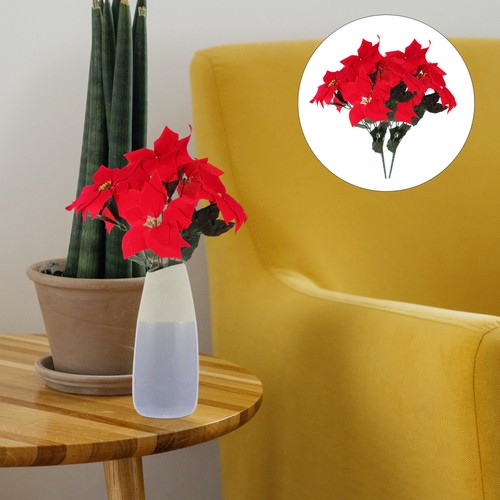 Reusable red christmas floral - reusable,