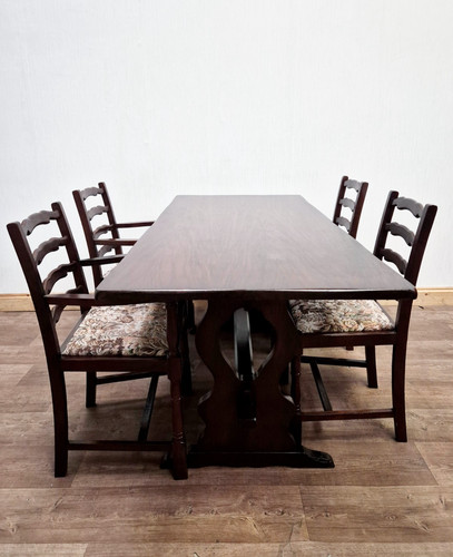 Old charm dining table - old,