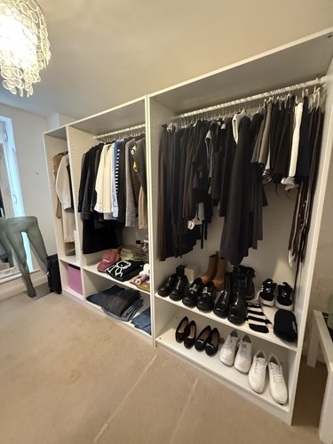 Ikea pax triple open wardrobe - triple,