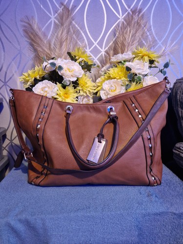River island brown leather - river,