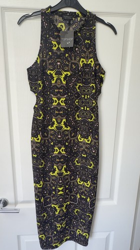 Topshop bodycon midi dress - bodycon,