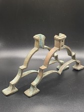 A Pair Of Antique Solid Brass