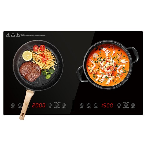 Double induction hob kitchen - hob,,
