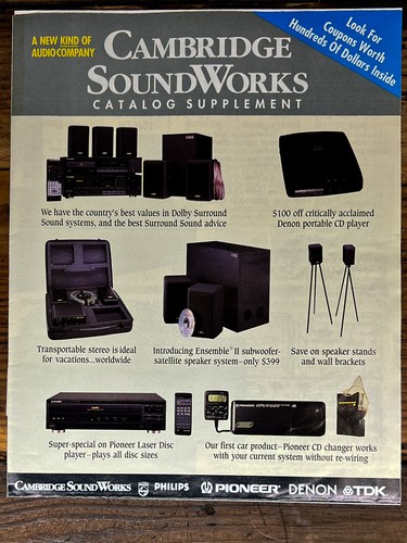 Cambridge soundworks model - cambridge,
