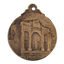 MENIN GATE in Remembrance Medal Ypres 1927 - Belgium