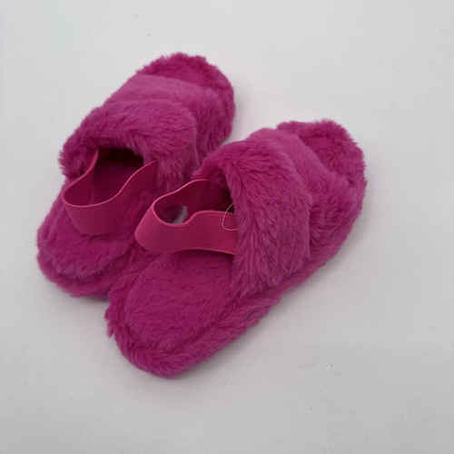 Girls fluffy slippers c10 - girls, uk