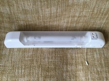 LED Bathroom Shaver Light Fitting & Dual USB Charger 6W LED Warm White SL6USBW