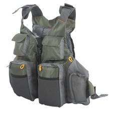 Fly Fishing Vest Multi Pocket