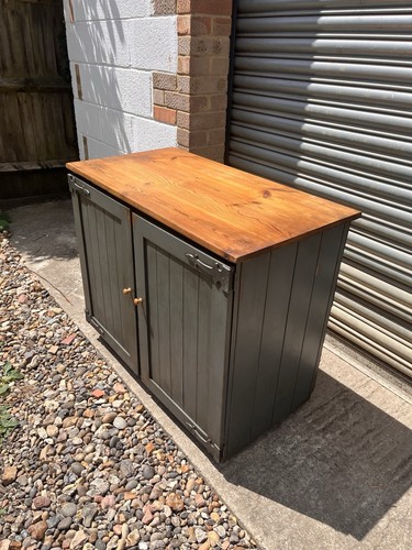 Rustic painted pine - rustic, sideboard