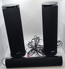 Sony SS-TSB107 Home Cinema Surround Sound Speakers 1 Pair plus center speaker