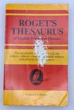 Roget's Thesaurus of English