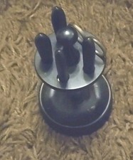 Vintage Real Ebony Manicure