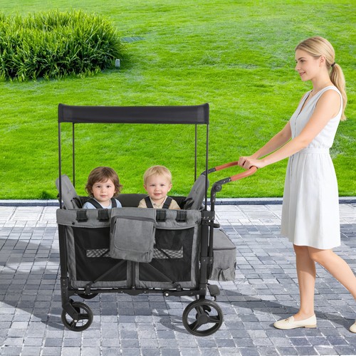 Double wagon stroller for - stroller, 2