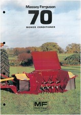 Massey Ferguson Mower Conditioner MF70 Brochure - MF 70