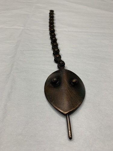 Arts crafts copper chain - &,