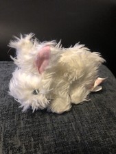 Animagic White Plush bunny rabbit