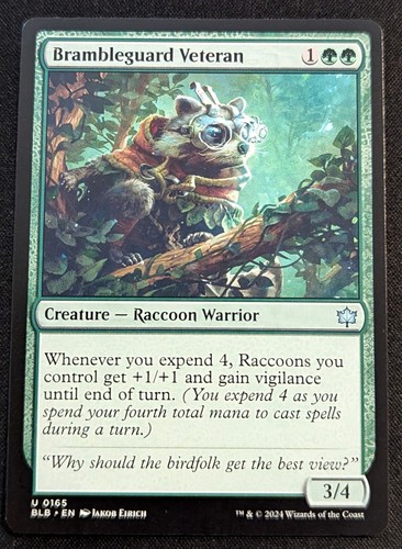 Mtg brambleguard veteran - veteran,