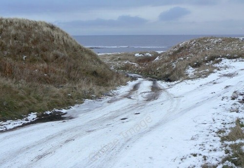Photo 6x4 track the beach - 6x4, to
