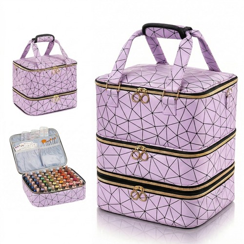 Nail polish organizer - organizer, case