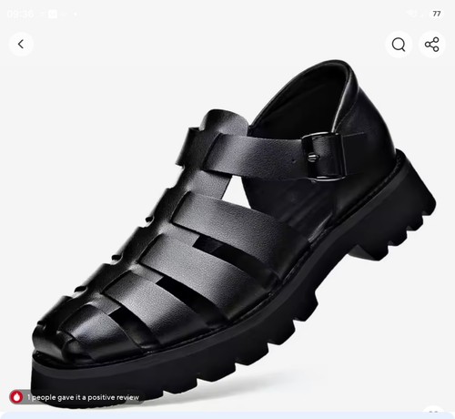Men black leather - men’s,