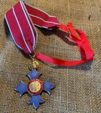 CBE   neck badge order of the British empire quality replica