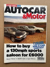 ROVER VITESSE/BMW 528i/OPEL