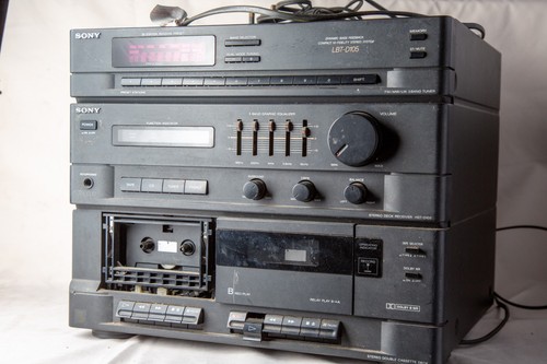 Sony lbt d105 cassette - hi-fi,