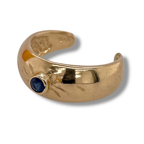 9ct yellow gold - gold, patterned