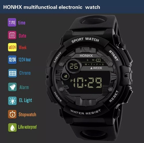Honhx mens watches - mens, military
